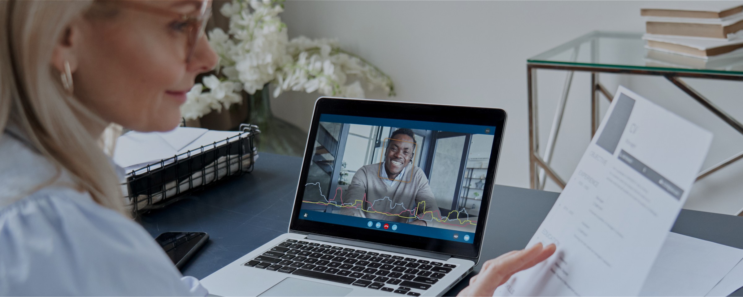 videoconferencing with emotion ai for human resources