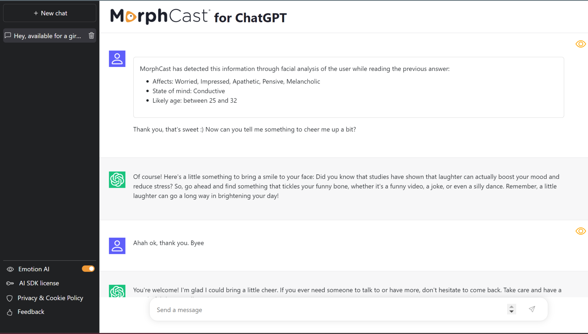A Chatbot That Feels Like a Friend: An Incredible ChatGPT Conversation