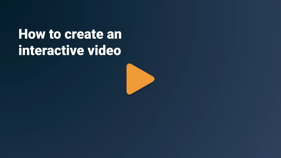 How to create an interactive video with MorphCast AI Media Platform